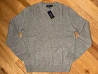 nwt $248.99  Polo Ralph Lauren 100% Cashmere Sweater sz M
