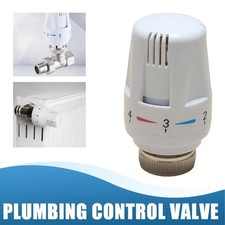 1-6X Thermostat Head TRV Radiator Thermostatic Heater Control Head Valve Heating