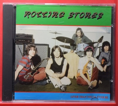 The Rolling Stones - Liver Than You'll Ever Be - Living Legend Records - CD