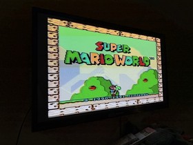 Super Nintendo SNES Console Bundle - Super Mario World, Controllers.. - Read