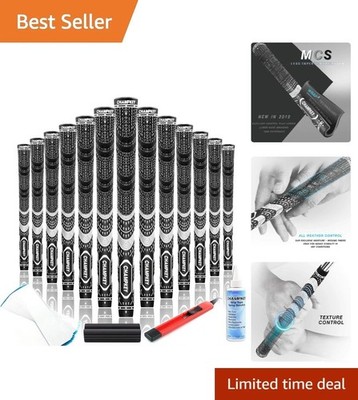Innovative All Weather Golf Grips 13 Count -  Rubber with Repair Kit