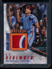 2025 Topps Flagship Baseball J.T. Realmuto Major League Material Patch /25 Phill