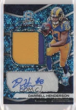 2019 Panini Spectra 70/75 Darrell Henderson #210 RPA Rookie Patch Auto RC 1ef4