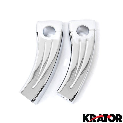 NEW MOTORCYCLE CUSTOM CHOPPER HANDLEBAR BAR RISERS 4.5 INCH HANDLE BAR ...