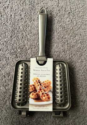 Williams Sonoma NORDIC WARE Waffle Stick Pan Dippers StoveTop Nonstick NEW
