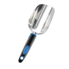 Sinoer Large Aluminum Comfort Grip Garden Transplant Soil Trowel Scoop Blue