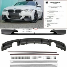 Sport-Performance Umbau Spoiler + Diffusor+Ansätze passt für BMW F30 F31 M-Paket