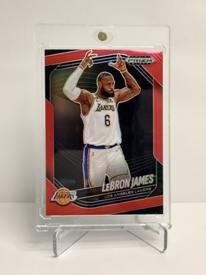 2024-25 Panini Prizm Black - LeBron James #52 Red Prizm /299 CLEAN INVESTMENT