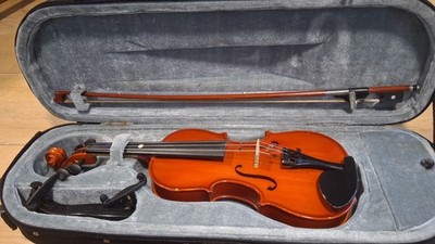 Hanson Yorkshire Geigenbogen und Koffer Set 1/4 Größe VL4 Schülergeige