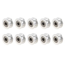 20 Toothless Bore 5mm Aluminum Timing Belt Idler Pulley For 3D Printer6992