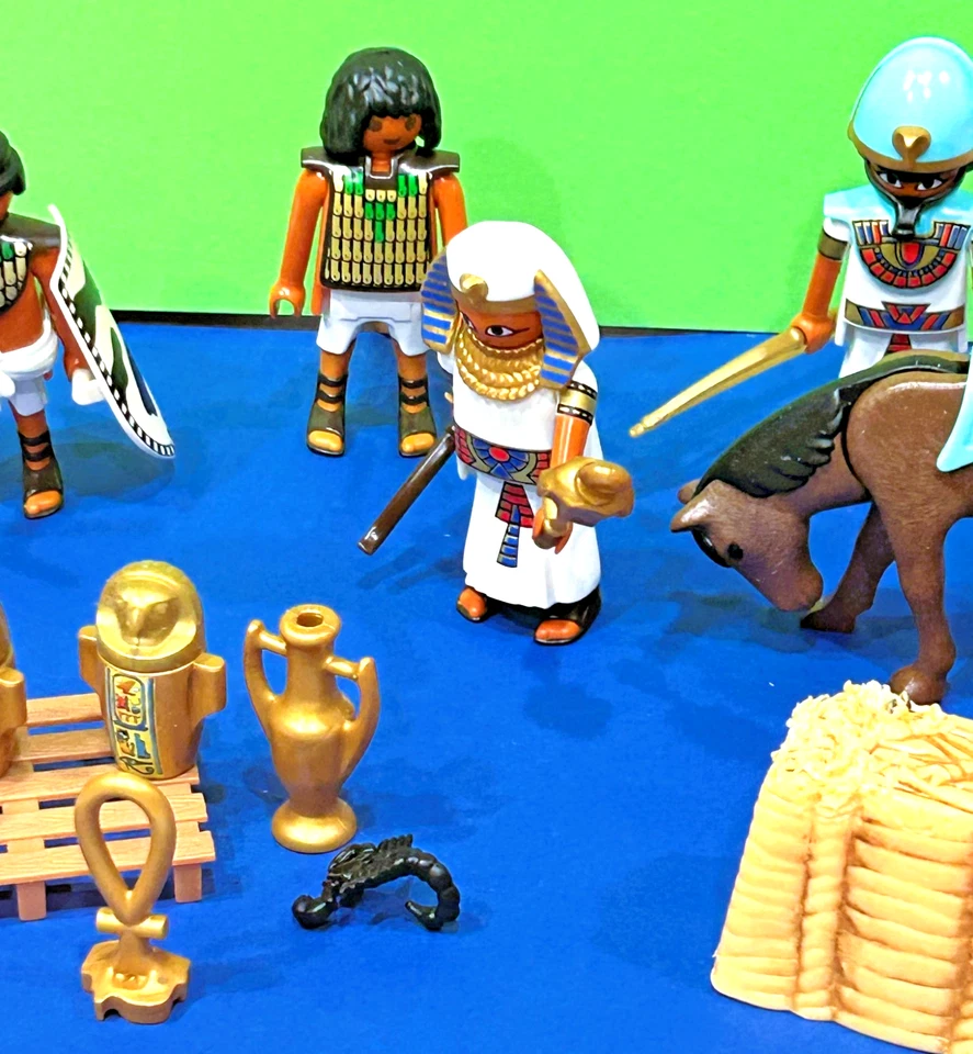 PLAYMOBILE  Egyptian figurines and accessories lot - Image 4 of 4
