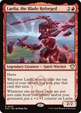 Laelia, the Blade Reforged - Near Mint MTG Commander: Secrets of Strixhaven
