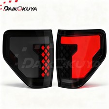 Sequential Led Tail Light Kit For Ford F-150 20092014smokednot For Flareside