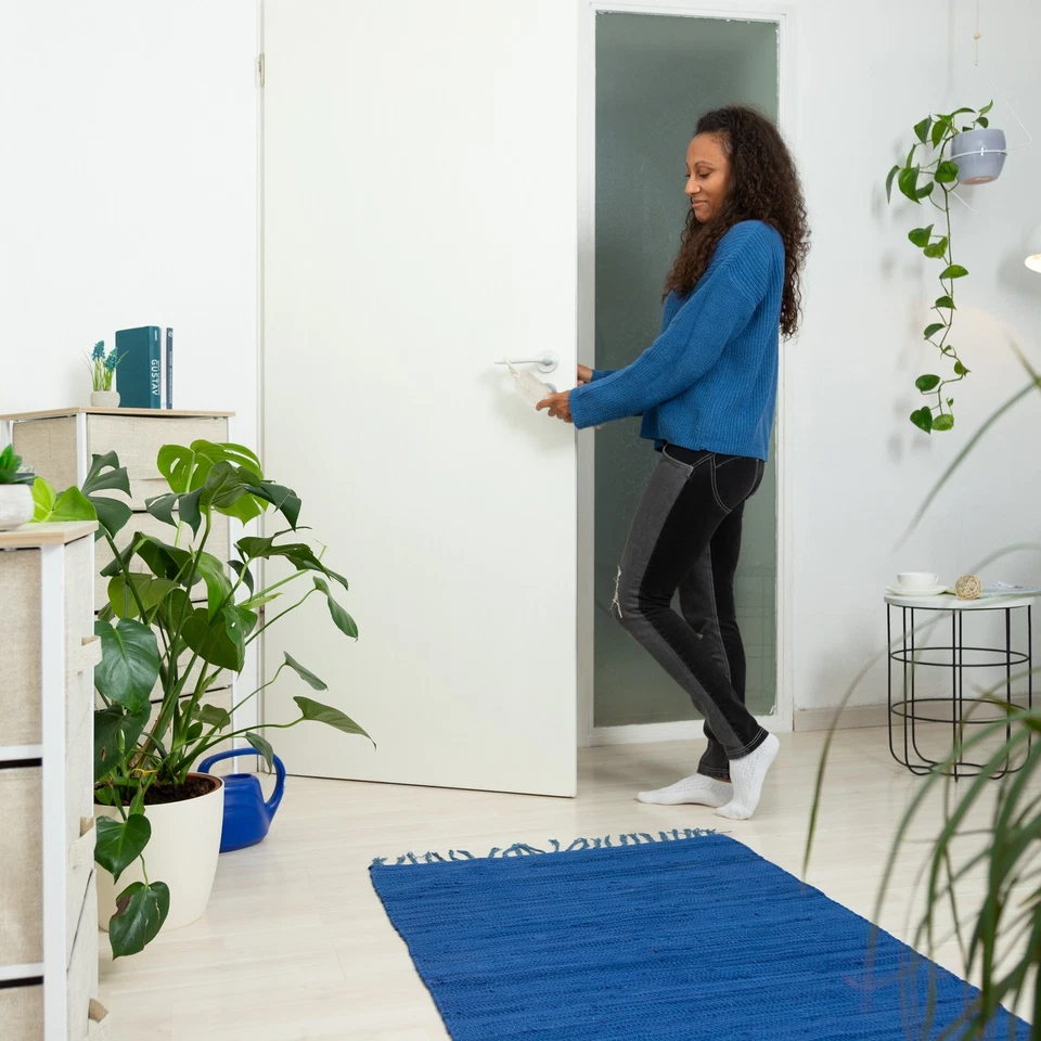 Türkordel klemmschutz Türstopper Klinke Türöffner Seil Türschutz für Kinder - Bild 3 von 4