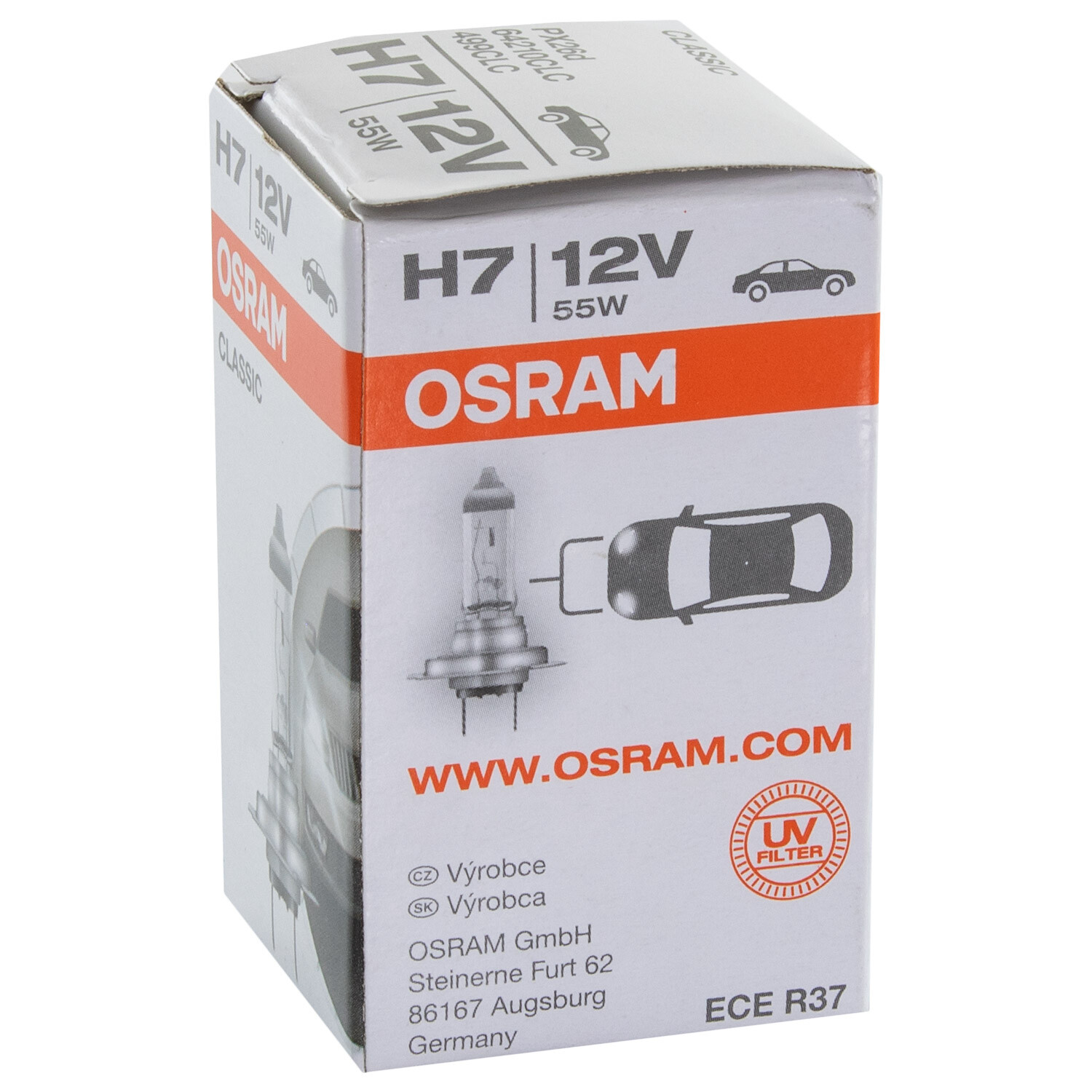 Auto-Lampen-Discount - H7 Lampen und mehr günstig kaufen - OSRAM Xenarc D3S  Classic Xenon Brenner PK32d-5 42V 35W 66340CLC