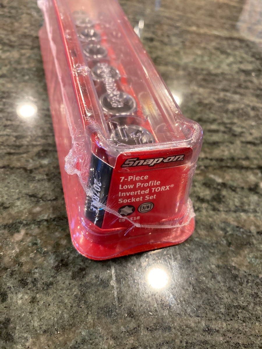 Snap-on 211eftxtpy 11 pc combination Torx plus socket driver set