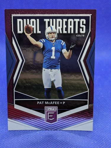 Pat McAfee [Press Proof Black] #131 2016 Panini Donruss card