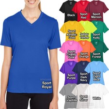 Ladies Moisture Wicking T Shirt Dri Fit XS-XL 2XL, 3XL Womens Tee Workout Yoga