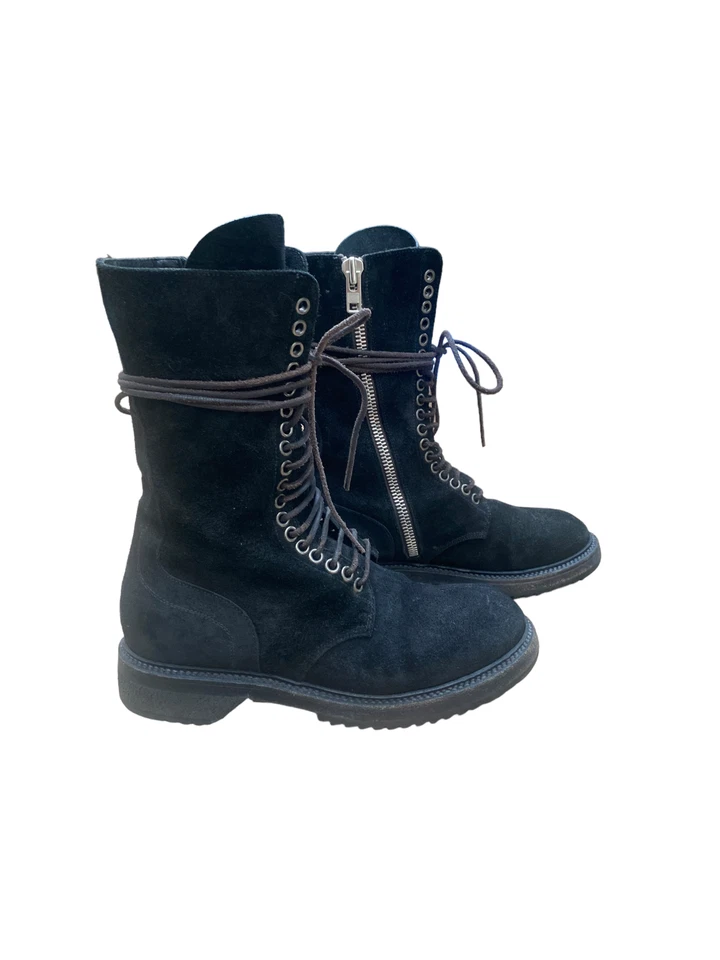 Botas Rick Owens Cuero Gamuza Negras Talla 36 EE. UU. 6 Foto 3 de 4