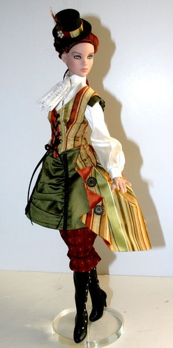 Like Clockwork Doll Clothes Sewing Pattern for Cami & Antoinette Dolls Tonner - Picture 5 of 5