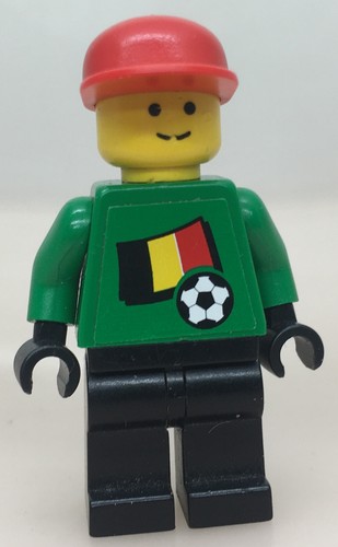 LEGO ® - Minifiguren Fußballer Belgien aus Set 3407 Red Bus - soc030 soc040 ff - Picture 16 of 20