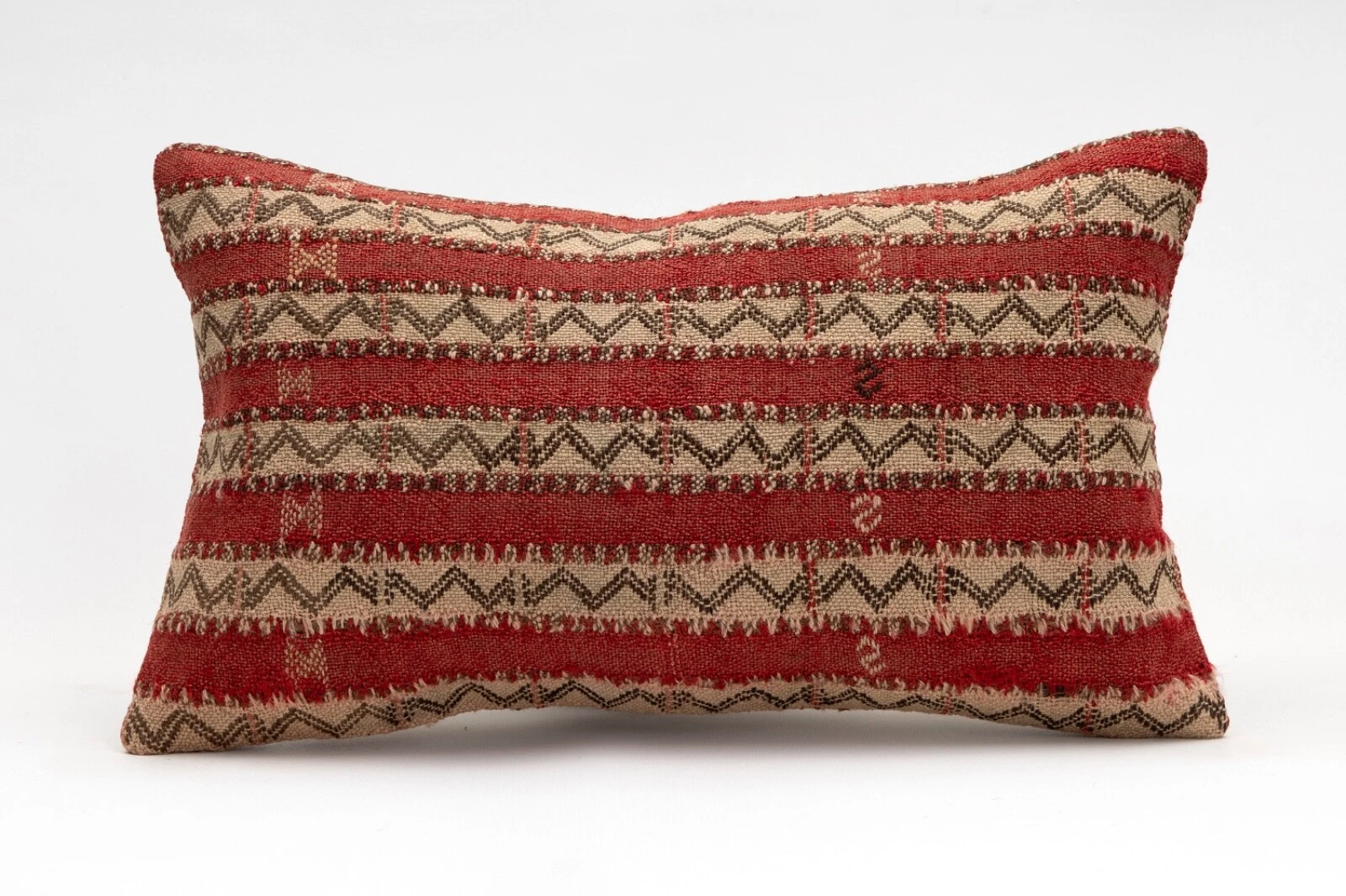 Decorative Pillow Cover, 12x20 in, Kilim Pillow, Turkish Pillow, Sofa Cushion