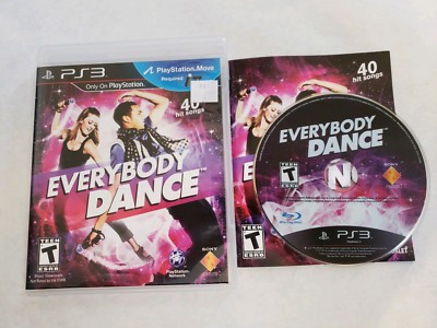 EVERYBODY DANCE Playstation 3 PS3 Complete CIB w/ Box, Manual Good