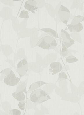 Erismann Tapete Vlies Ambiance 5906-01 Blüten Weiß Beige Creme Perlmuttglanz
