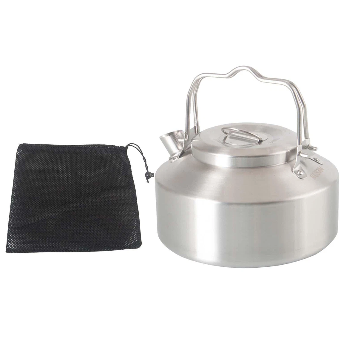 Camping Tea Pot, Outdoor Kettle Lightweight, Campfire Kettle, Travel Tableware