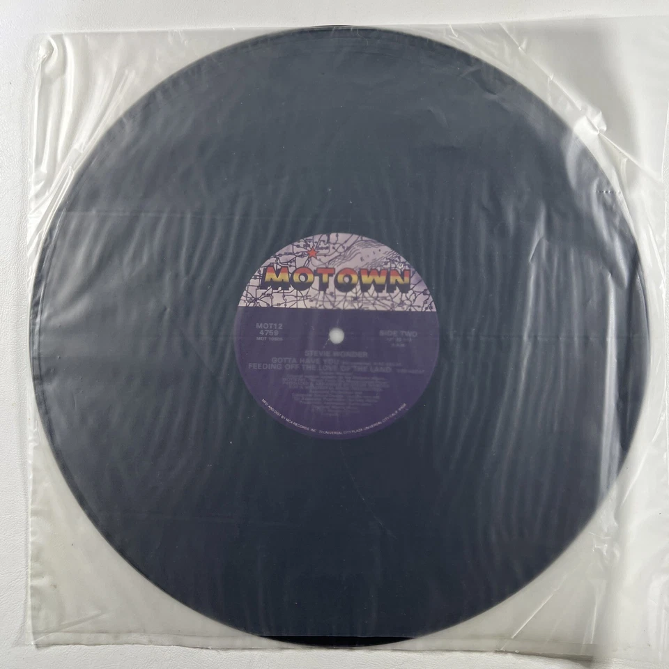 Stevie Wonder “Gotta Have You” LP/Motown Mot12-4759 (NM) 1991 - Image 3 of 4