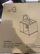 Olivia's Little World - Baby Doll Furniture - Baby Changing Station with