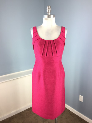 Antonio Melani S 4 Hot Pink Sheath dress Career Cocktail Shimmer Euc Work Wow | eBay Antonio Melani S 4 Hot Pink Sheath dress Career Cocktail Shimmer Euc Work Wow | eBay