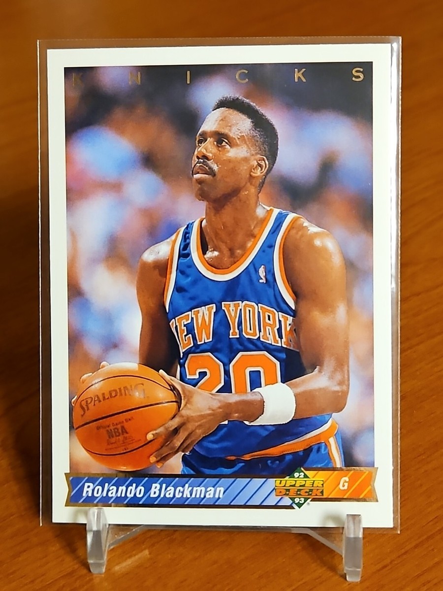 1992-93 Upper Deck Basketball Card #321 Rolando Blackman Knicks | eBay