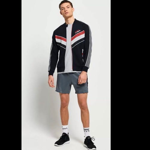 Superdry Athletico Track Jacket Top, Men’s XL, Navy, NWT $90 - Picture 4 of 9