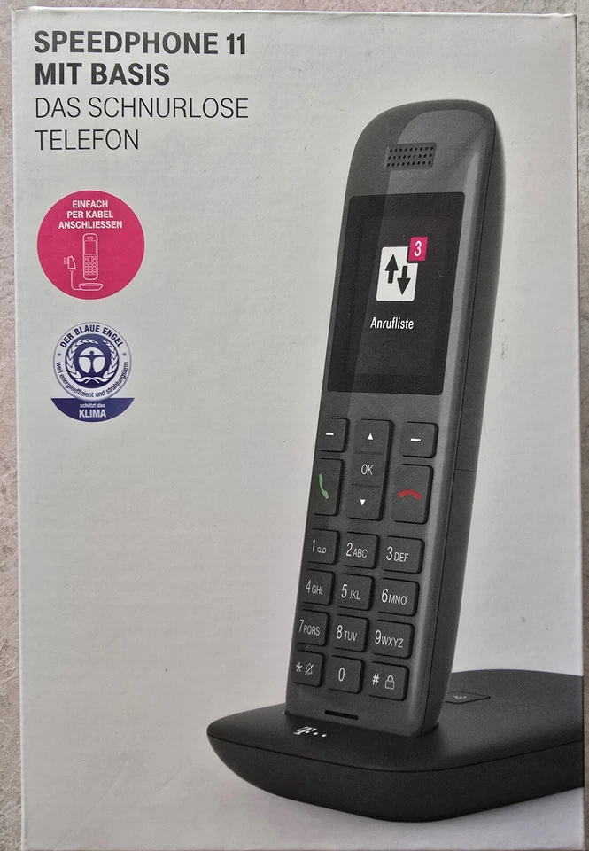 Speedphone 11 mit BASIS grafit mit Ladeschale hochwertiges Schnurloses Telefon - Bild 4 von 4