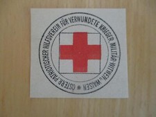 (3224) Seal Stamp - Austria Patroit. Relief Society for Wounded Warriors