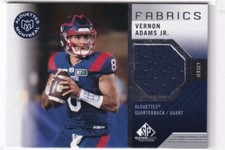 2021 CFL Game Used Vernon Adams Jr Jersey