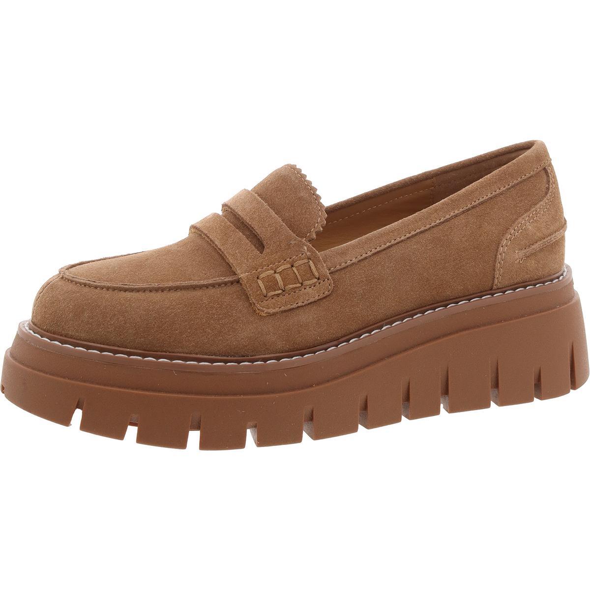 Женские мокасины-слипоны Tyler JS из коричневой замши размер 75 B M BHFO 6880 7290₽