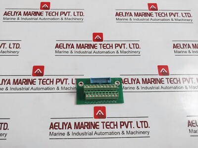 ELECTRO-FLOW CONTROLS STD-A3-0149-01 Terminal Interface Platte Modul J020106 Rev
