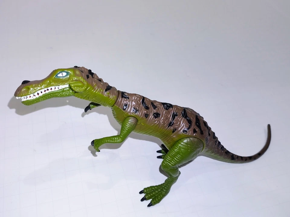 Parque Jurásico 1997 El Mundo Perdido/Baryonyx - Dinosaurio Raro + 2 Figuras De Colección Foto 2 de 4