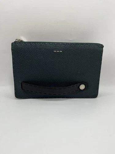 Fendi Cuoio Romano Selleria Metal Stitch Slim Clutch Pre-Owned Authentic - Picture 3 of 8