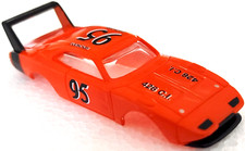 Dodge Charger Daytona Orange JL TJet HO Slot Car BODY for AURORA auto world DASH