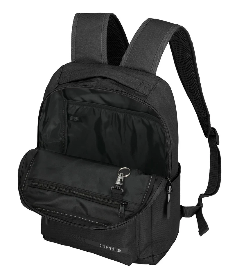 travelite Kick Off Backpack M Rucksack Freizeitrucksack Rucksack Black schwarz - Bild 4 von 4