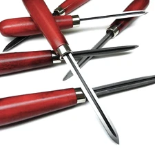 Scraper Triangular 3-3/4" Blade Hollow Smoothing Edge Deburring Clean Surfaces