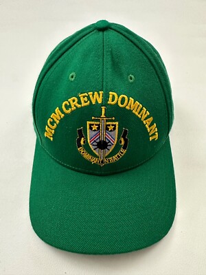 The Corps MCM Crew Dominant ETT Green Baseball Cap Hat One Size