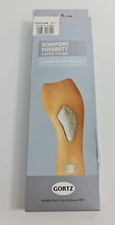 Görtz Komfort Leder Fußbett einlege Sohlen Einlage Nature  36 - 42