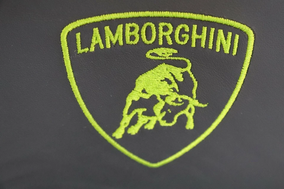 Lamborghini Aventador S LP740 2019 Black Leather Green Stitch Seat LHS J158 - image 4 of 4