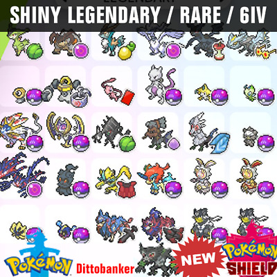 Pokemon Sword and Shield ULTIMATE PACK // Ultra Shiny 6IV -  Denmark