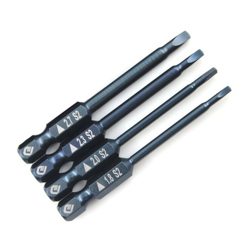 4pcs Triangle Screwdriver Bit Set 1/4 Hex Security Magnetic Head 65mm Extra Long - Picture 17 of 24