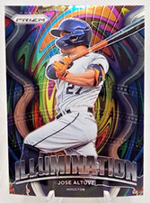 2022 Prizm Baseball Illumination #IL-14 Jose Altuve - Houston Astros
